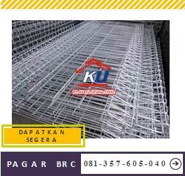 Distributor Pagar BRC Murah Ukuran Standard Lebar 2,4 m Hotdeep