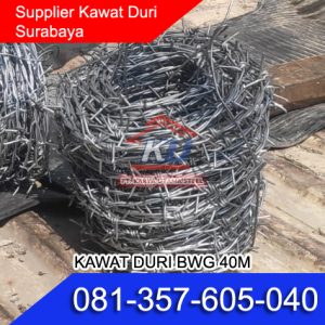 Kawat Duri Murah Ready Stock Daerah Sedati Semua Jenis Dari Galvanis Dan Baja
